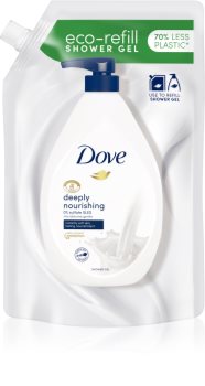Dove Deeply Nourishing питательный гель для душа сменный блок