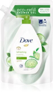Dove Refreshing gel de duche refrescante recarga