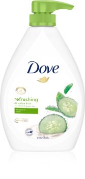 Dove Refreshing gel de duche refrescante com doseador