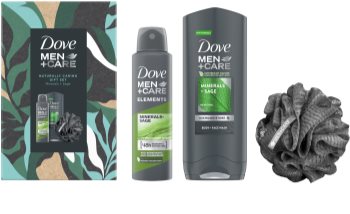 Dove Men+Care Naturally Caring Gift Set coffret cadeau Minerals & Sage (corps) pour homme