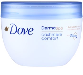 Dove DermaSpa Cashmere Comfort obnovující tělové máslo pro jemnou a hladkou pokožku