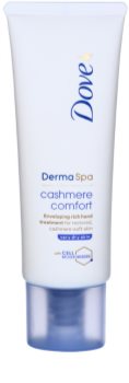 Dove DermaSpa Cashmere Comfort obnovujúci krém na ruky pre jemnú a hladkú pokožku