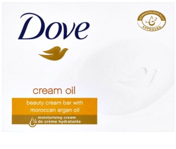 Dove Cream Oil твердое мыло с аргановым маслом