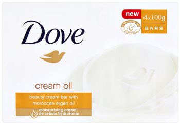 Dove Cream Oil jabón sólido con aceite de argán