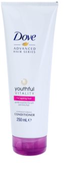 Dove Advanced Hair Series Youthful Vitality condicionador para cabelo baço e sem brilho
