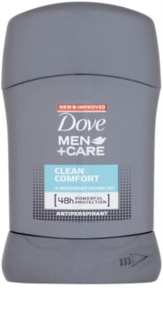Dove Men+Care Clean Comfort Antiperspirantstift 48 tim
