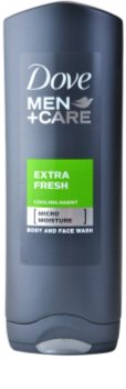 Dove Men+Care Extra Fresh gel de douche corps et visage