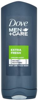Dove Men+Care Extra Fresh душ гел за тяло и лице