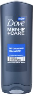 Dove Men+Care Hydration Balance gel de douche corps et cheveux pour homme