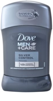 Dove Men+Care Silver Control antitranspirante en barra 48h