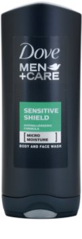 Dove Men+Care Sensitive Shield gel doccia per viso e corpo