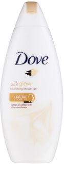 Dove Silk Glow tápláló tusoló gél a finom és sima bőrért