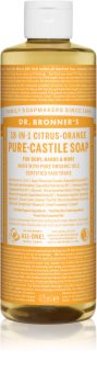 Dr. Bronner’s Citrus & Orange υγρό σαπούνι γενικής χρήσης