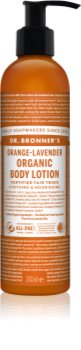 Dr. Bronner’s Orange & Levender Närande fuktgivande kroppslotion