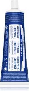 Dr. Bronner’s Peppermint bieliaca zubná pasta bez obsahu fluoridu