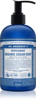 Dr. Bronner’s Peppermint savon liquide corps et cheveux
