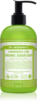 Dr. Bronner’s Lemongrass & Lime Liquid Soap for Body and Hair