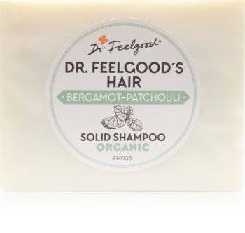 Dr. Feelgood Bergamot-Patchouli organický tuhý šampón