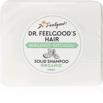Dr. Feelgood Bergamot-Patchouli organický tuhý šampon