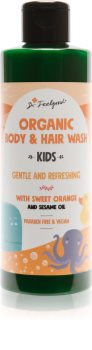 Dr. Feelgood Kids Sweet Orange Silkig duschgel för barn
