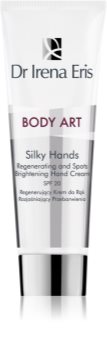 Dr Irena Eris Body Art Silky Hands regeneráló kézkrém a pigment foltok ellen