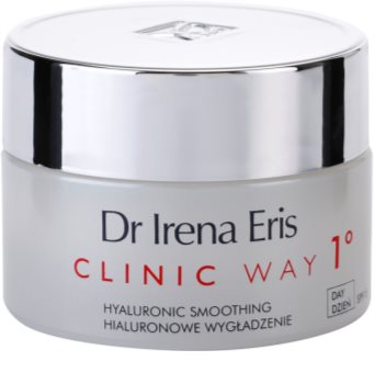 Dr Irena Eris Clinic Way 1° дневен хидратиращ и изглаждащ крем за намаляване на мимичните бръчки SPF 15