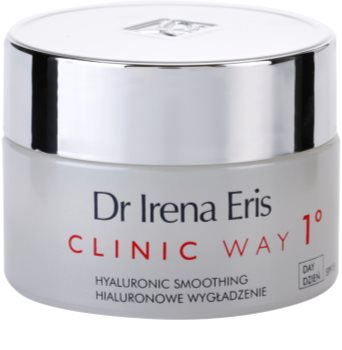 Dr Irena Eris Clinic Way 1° denní hydratační a vyhlazující krém k redukci mimických vrásek SPF 15
