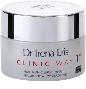 Dr Irena Eris Clinic Way 1° нощен подхранващ и хидратиращ крем за намаляване на мимичните бръчки