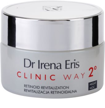 Dr Irena Eris Clinic Way 2° Åtstramande och lindrande nattkräm  med effekt mot rynkor