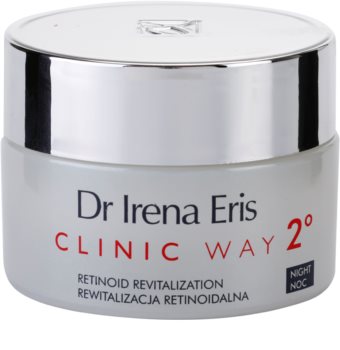 Dr Irena Eris Clinic Way 2° συσφικτική και απαλυντική κρέμα νύχτας ενάντια στις ρυτίδες