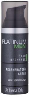 Dr Irena Eris Platinum Men 24 h Protection нощен регенериращ крем за уморена кожа