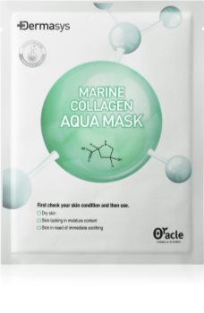 Dr. Oracle Dermasys Marine Collagen plátýnková maska s vysoce hydratačním a vyživujícím účinkem