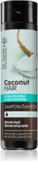 Dr. Santé Coconut shampoing à la noix de coco pour cheveux secs et fragiles