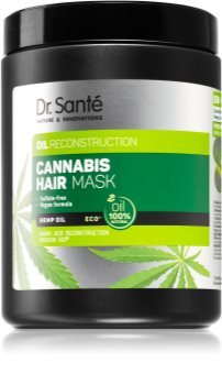 Dr. Santé Cannabis maseczka regenerująca do włosów zniszczonych