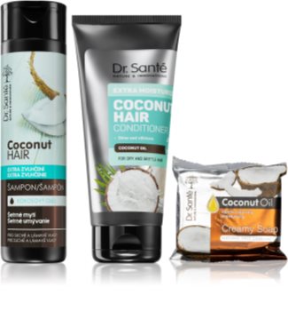 Dr. Santé Coconut confezione conveniente (per capelli secchi)