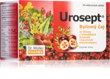 Dr. Müller Urosept bylinný čaj pro zdraví močových cest