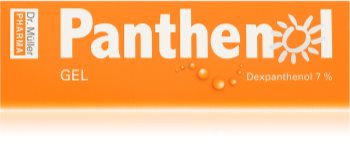 Dr. Müller Panthenol gel 7% успокояващ гел след слънчеви бани за раздразнена кожа