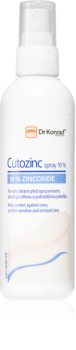 Dr Konrad Cutozinc Spray 10% nyugtató spray érzékeny, irritált bőrre
