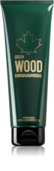 Dsquared2 Green Wood gel de dus si baie pentru bărbați