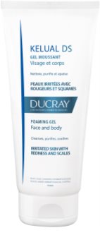 Ducray Kelual DS pěnivý gel pro jemné mytí podrážděné pokožky na obličej a tělo
