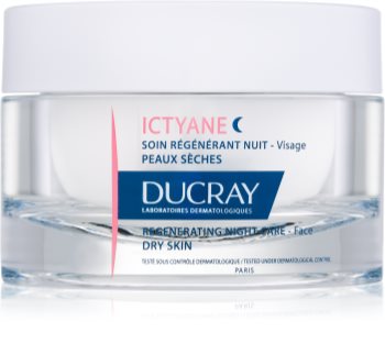 Ducray Ictyane Regenerating Night Treatment for Dry Skin
