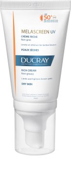 Ducray Melascreen creme solar anti-manchas de pigmentação SPF 50+