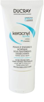 Ducray Keracnyl Regenerating and Moisturizing Cream For Skin Left Dry And Irritated By Medicinal Acne Treatment