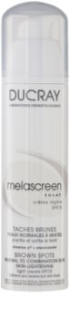 Ducray Melascreen creme de dia iluminador contra as manchas de pigmentação SPF 15