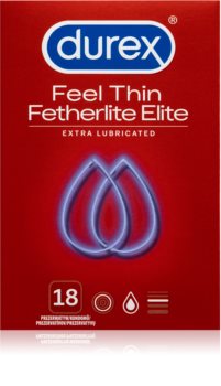 Durex Feel Thin Extra Lubricated Kondome