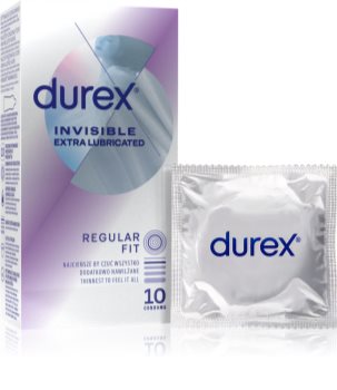 Durex Invisible Extra Lubricated kondomy