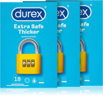 Durex Extra Safe 2+1 óvszerek