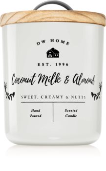 DW Home Farmhouse Coconut Milk & Almond bougie parfumée