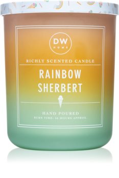 DW Home Rainbow Sherbert vela perfumada