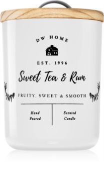 DW Home Farmhouse Sweet Tea & Rum illatos gyertya